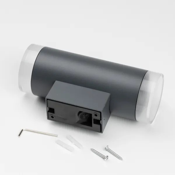 Brilagi - LED RGBW Applique da esterno MATERA 2xGU10/4,8W/230V antracite IP54