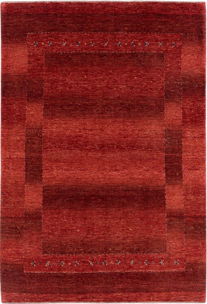 Loribaft Tappeto persiano 160x240 Rosso (Iran) Annodato A Mano