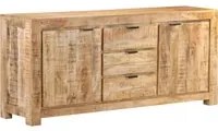 Credenza 175x40x75 cm in Legno di Mango Grezzo cod mxl 57226