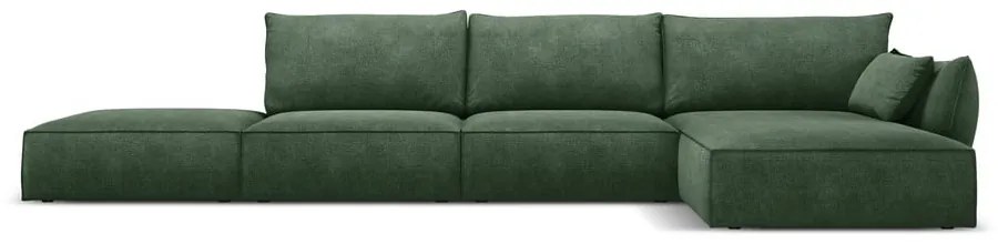 Divano angolare verde scuro (angolo destro) Vanda - Mazzini Sofas