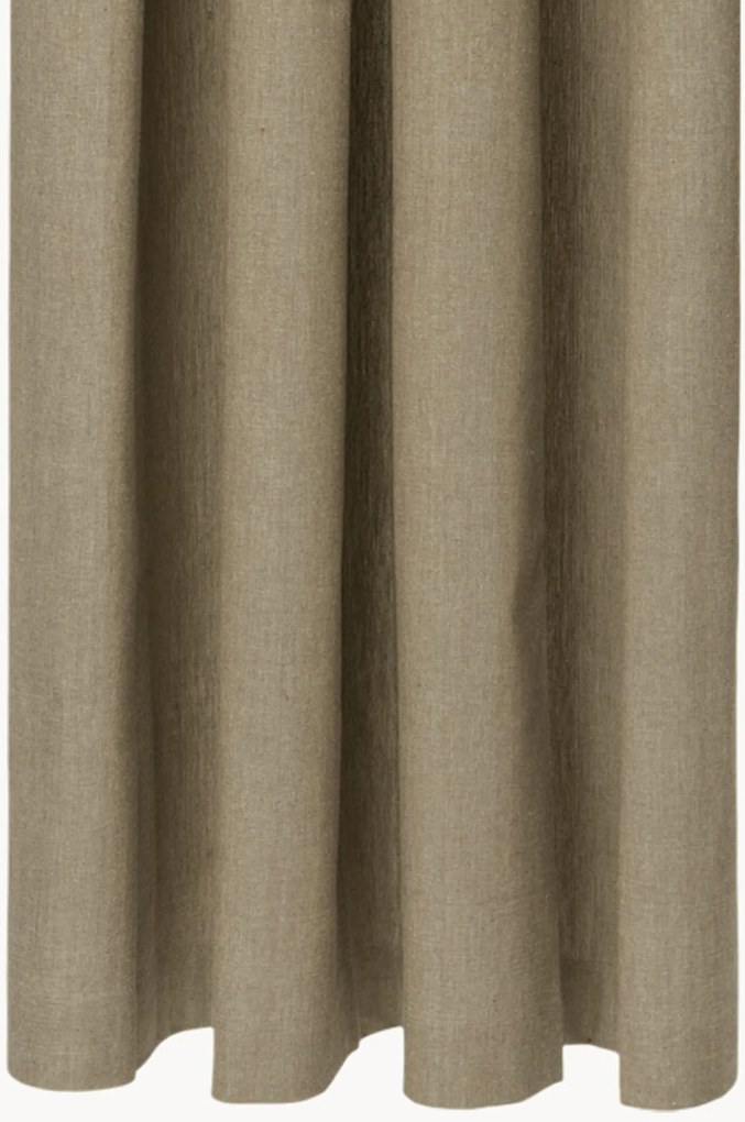 Tenda da doccia in cotone organico idrorepellente Chambray