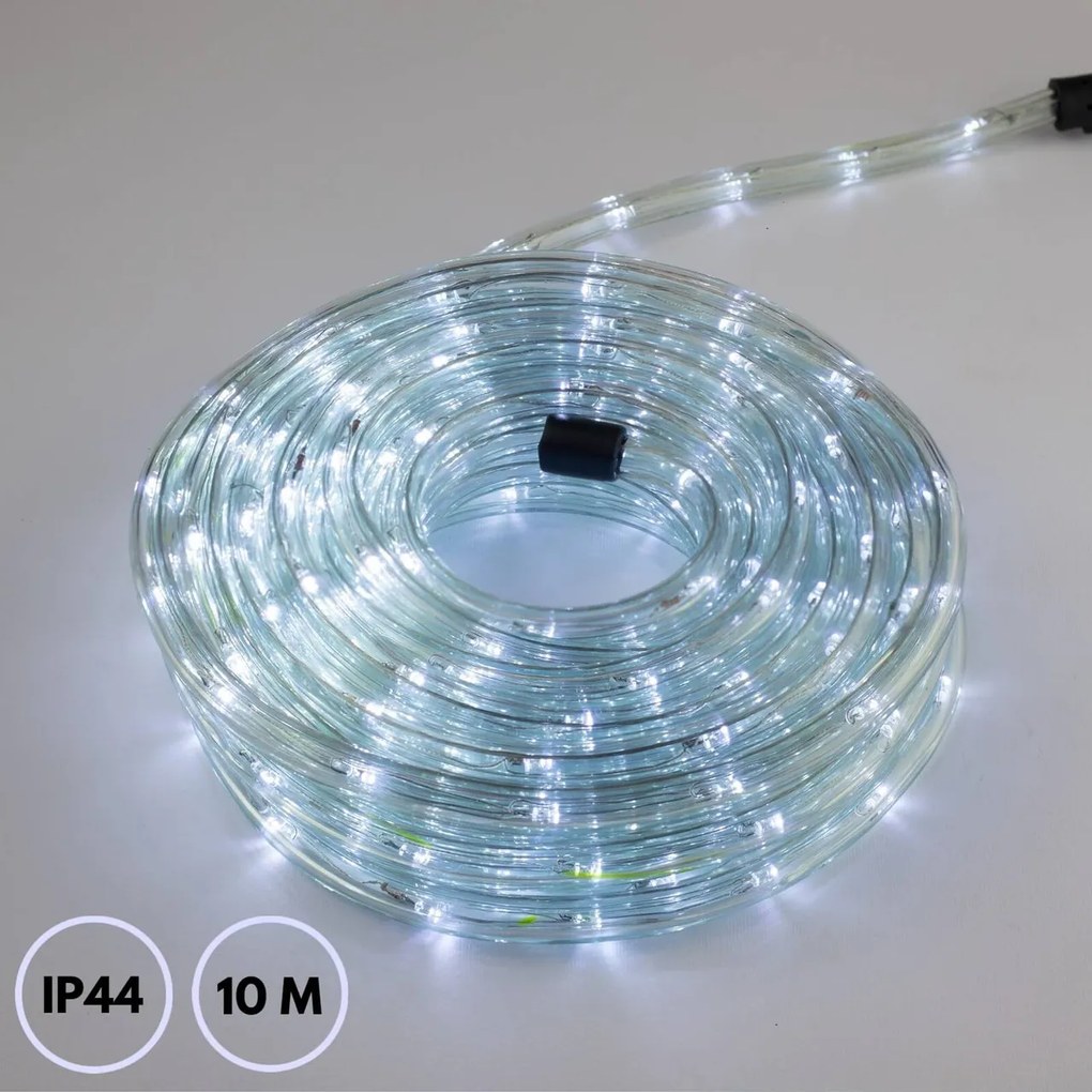 Tubo LED Natalizio 10m IP44-1750412784 Colore Bianco Freddo 7500 - 8500 °K