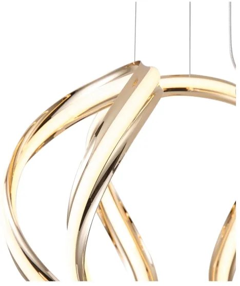 Lampadario LED a sospensione con filo LED/38W/230V 3000K