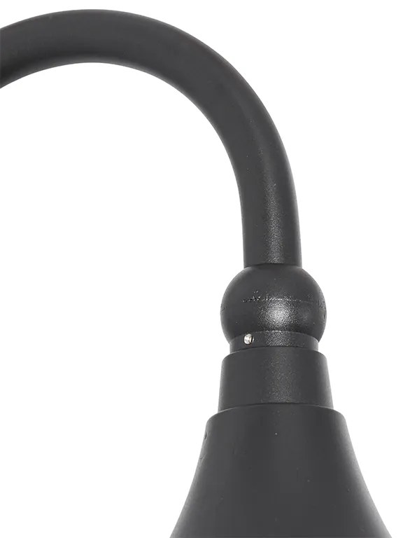 Lampada da parete per esterni classica nera IP44 - Daphne