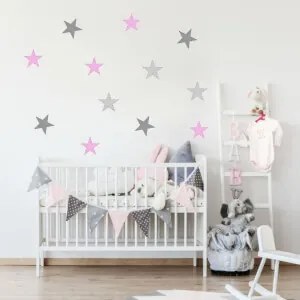 Adesivi da parete - Stelle colorate | Inspio