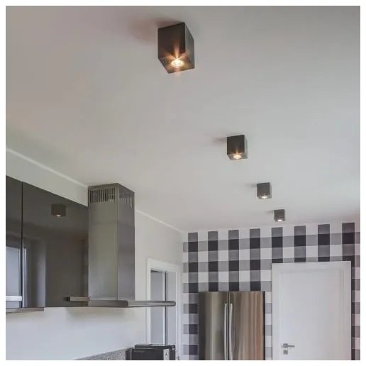 Spot-Light 2076136 - Lampada da soffitto CONCRETEDREAM 1xGU10/6W/230V cemento