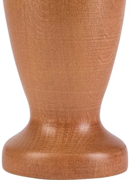 Lampada da tavolo AMFORA 1xE27/60W/230V marrone/faggio