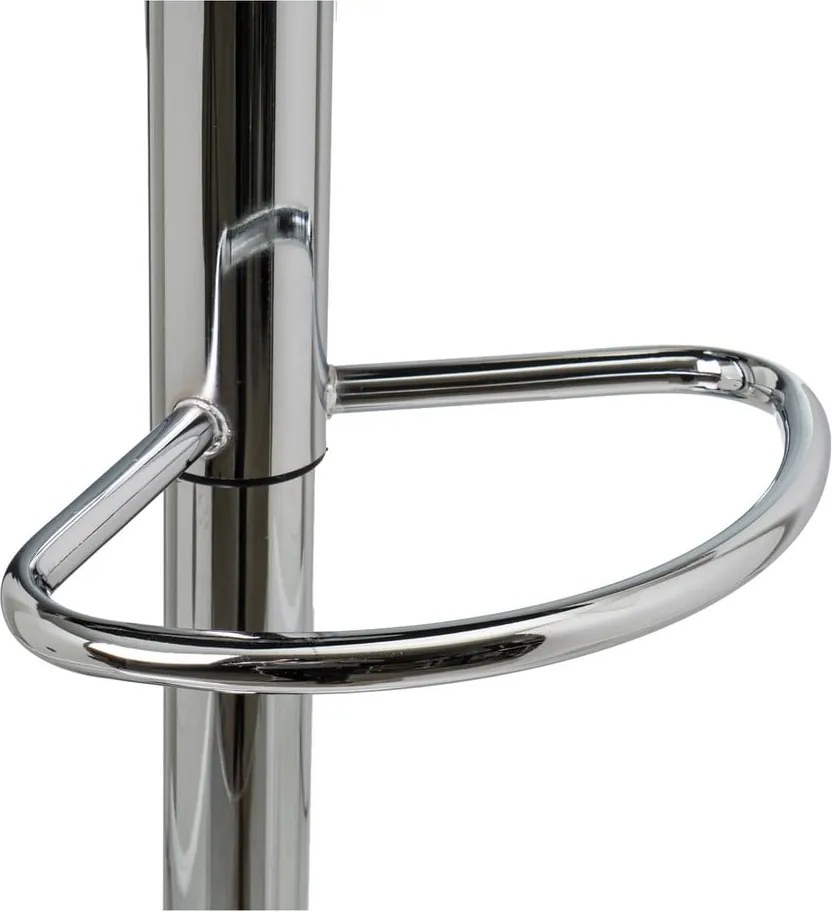 Set di sedie da bar nera in imbottito con altezza regolabile 2 pz (altezza della seduta 63 cm) – Casa Selección