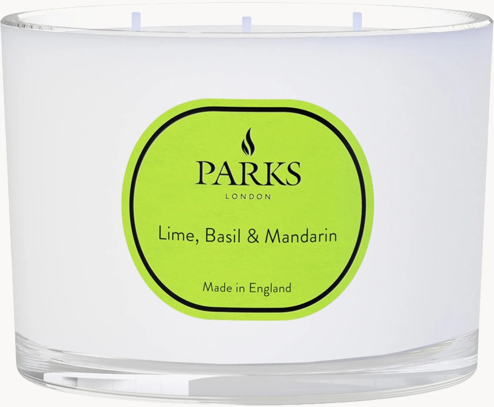 Candela profumata a tre stoppini Vintage Aromatherapy (lime, basilico & mandarino)