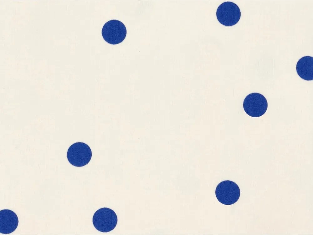 Set copripiumino e federa blu/color crema in raso di cotone per letto singolo 140x200 cm Solaris – Södahl