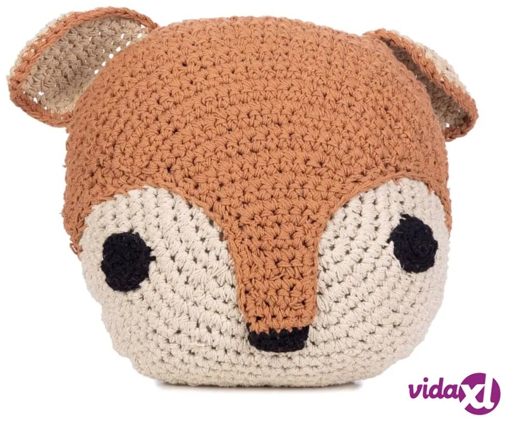 KidsDepot Cuscino per Bambini Squirrel 38 cm in Cotone