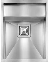 Lavello ARIEL F3 1 vasca ACCIAIO INOX incasso SLIM 45X50 prof. 19 012910.X3.01.2033