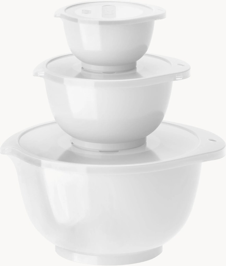 Set di 3 ciotole con coperchio Margarethe