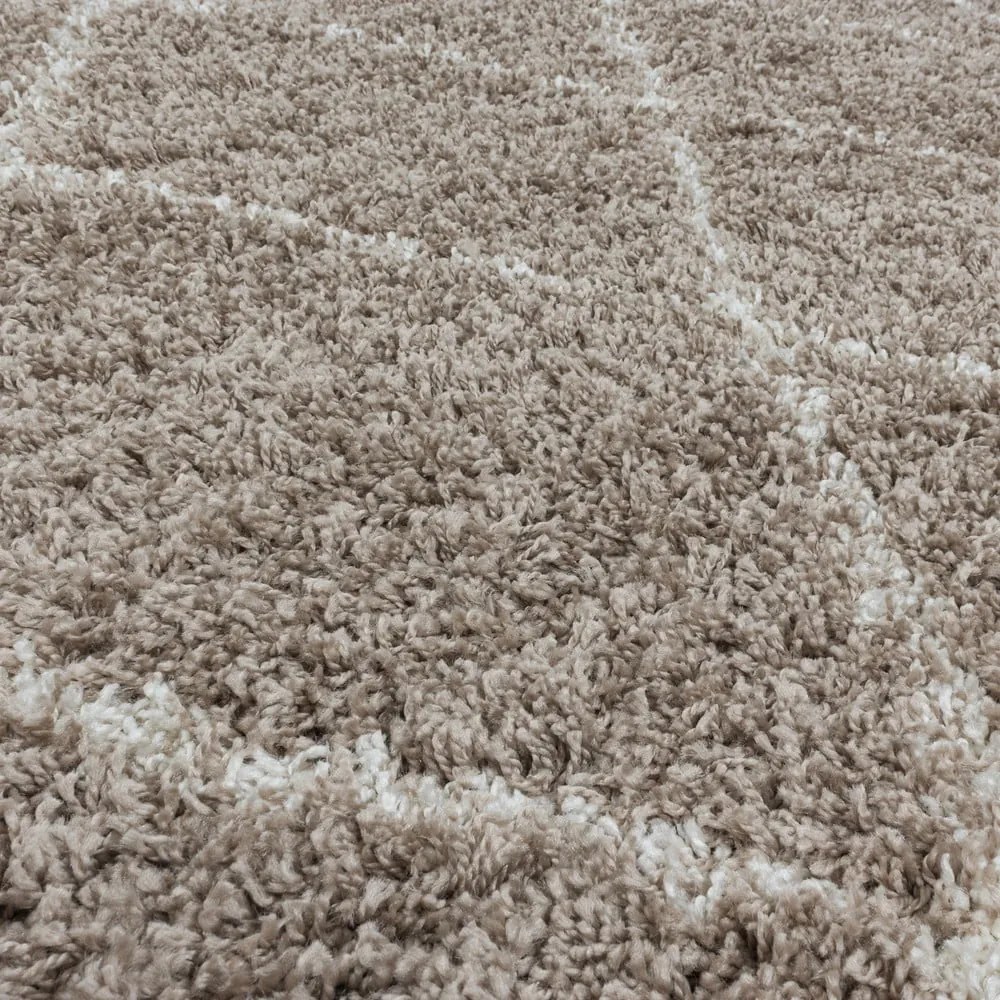 Passatoia marrone chiaro 80x250 cm Alvor - Ayyildiz Carpets