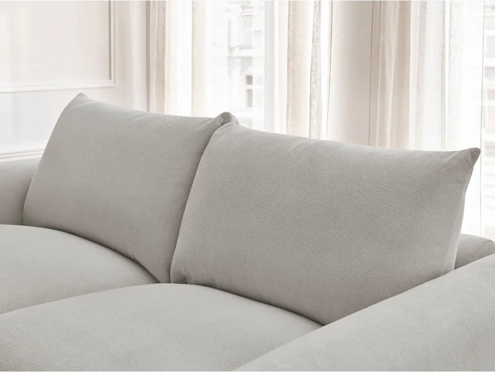 Divano in grigio chiaro allungabile 214 cm Ernest – Bobochic Paris
