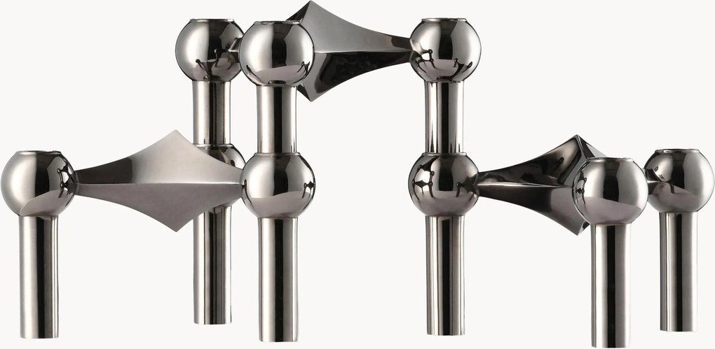 Set di 3 candelabri Stoff Nagel