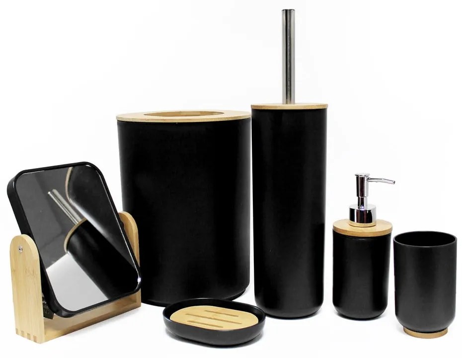 Portasaponetta nero in plastica Smart – douceur d'intérieur