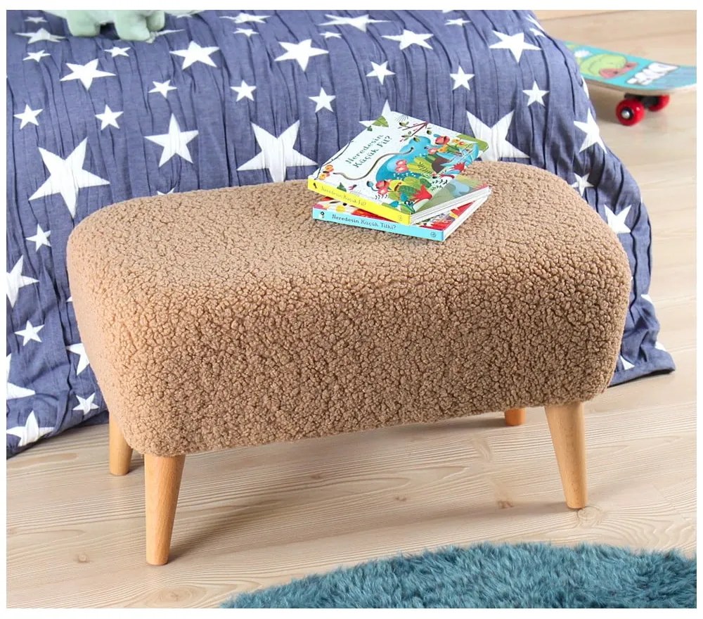 Pouf marrone per bambini Moouv - Artie