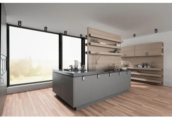 Kanlux 27567 - Plafoniera RITI 1xGU10/25W/230V nera