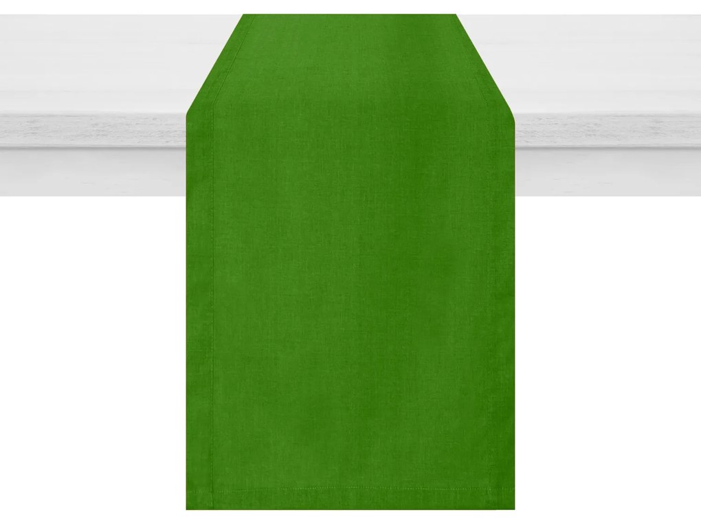 Runner 140x45 cm Basik verde