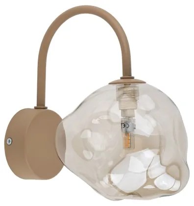 Applique LAVA 1xG9/8W/230V beige/fumé