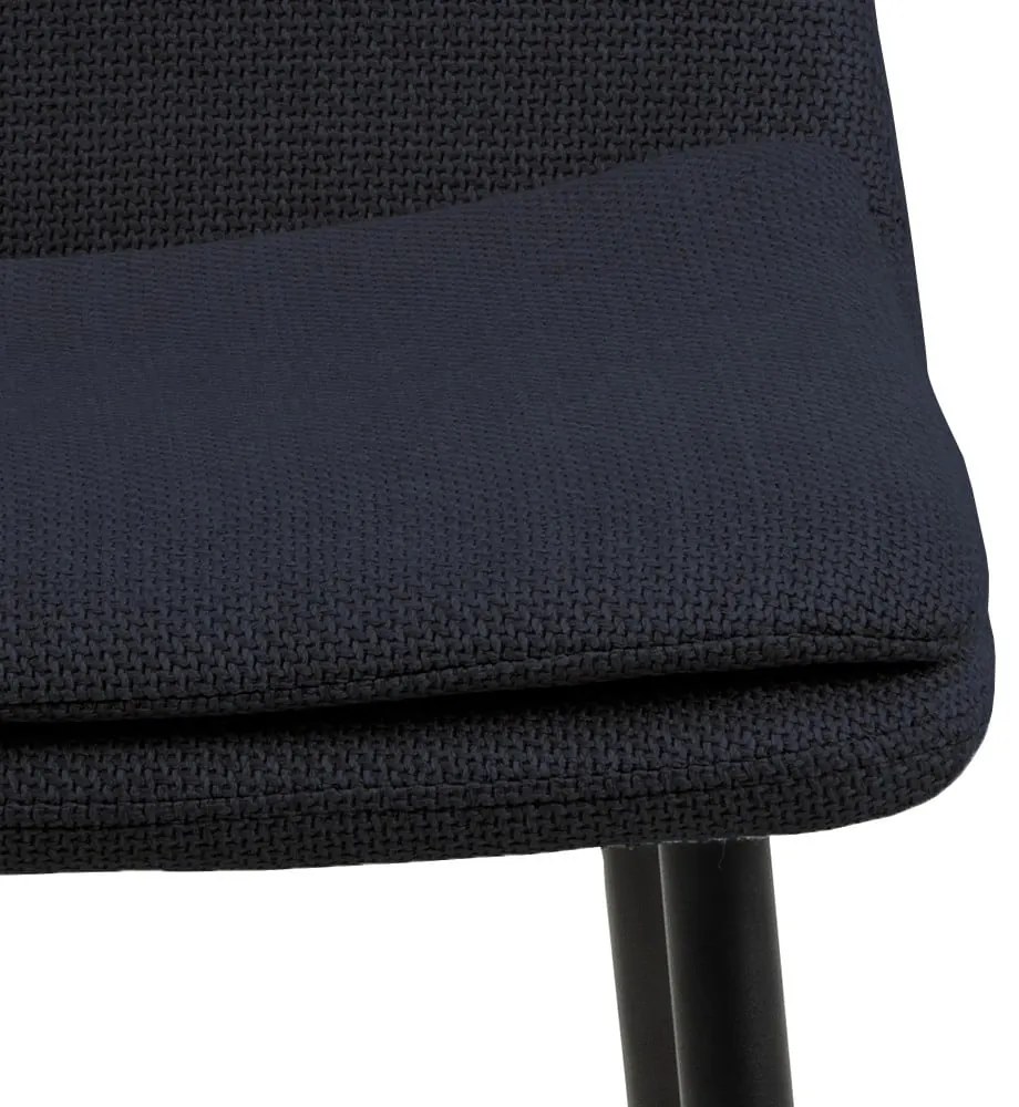 Sedia da pranzo blu scuro Becca – Actona