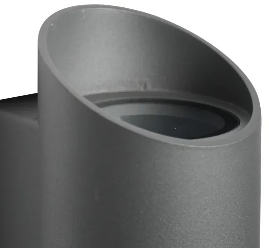 Nordlux - Applique da esterno NICO 2xGU10/35W/230V IP54 antracite