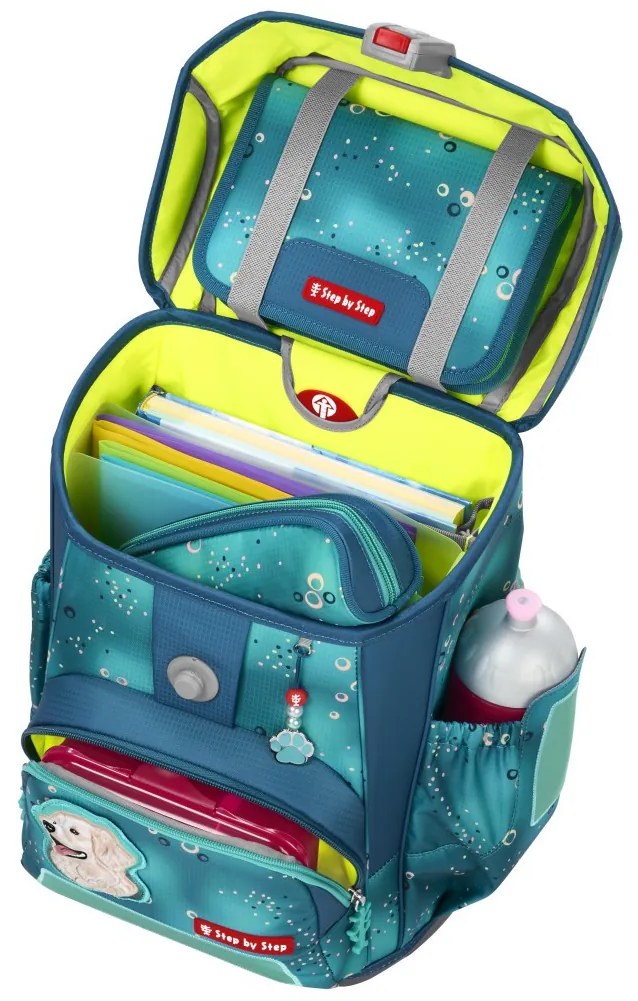Zaino scuola Step by Step CLOUD, set 5 pezzi, Dog Basty