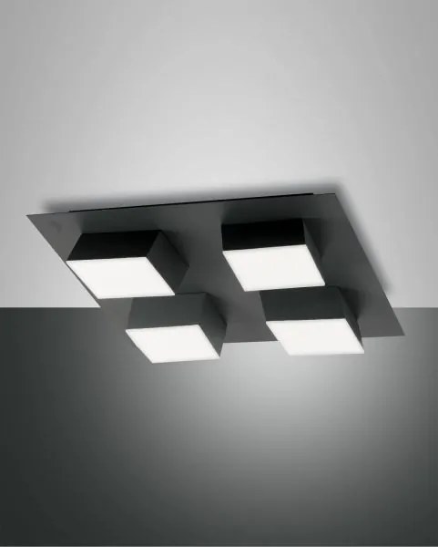 Lucas plafoniera antracite 4 luci 3601-84-282