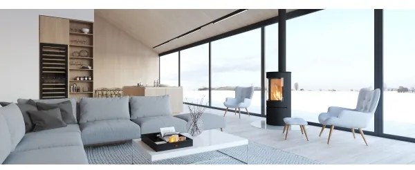 MAXLIGHT C0190D - Plafoniera LED dimmerabile LINEAR LED/18W/230V nero