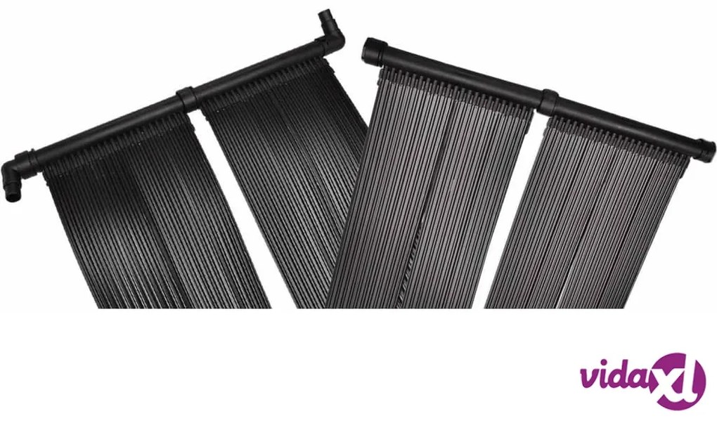 vidaXL Pannello Solare Riscaldatore per Piscina 80x620 cm