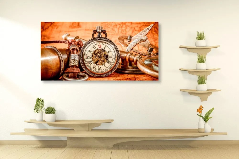 Quadro su tela – Orologi del passato