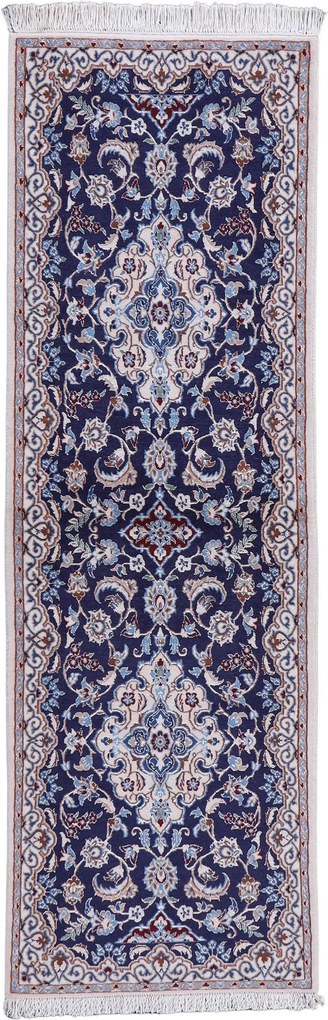 Nain Tappeto persiano 200 x 60 (Iran) Annodato A Mano