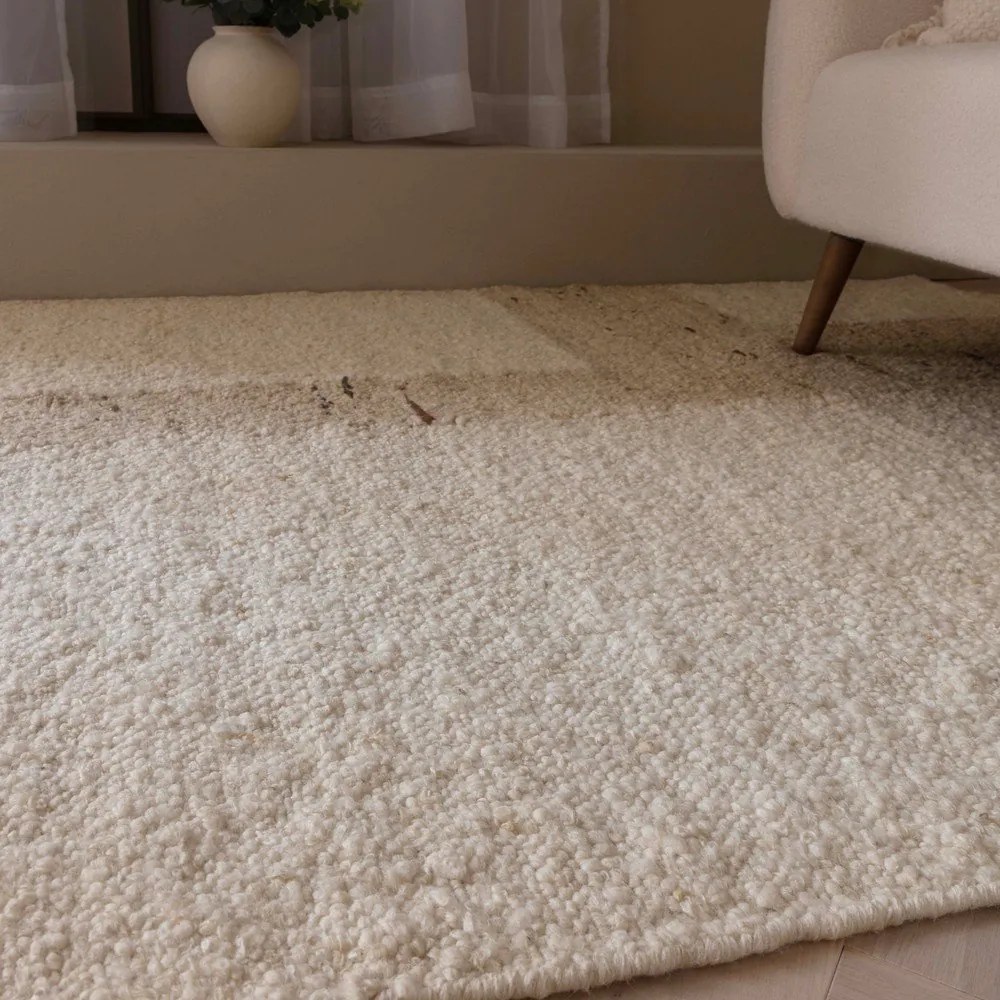 Tappeto in lana bifacciale e tessuto a mano beige 120x170 cm Napa Tumbla - Asiatic Carpets