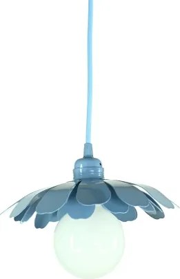 Bohemia-Design - Sospensione a cavo 1xE27/60W/230V blu
