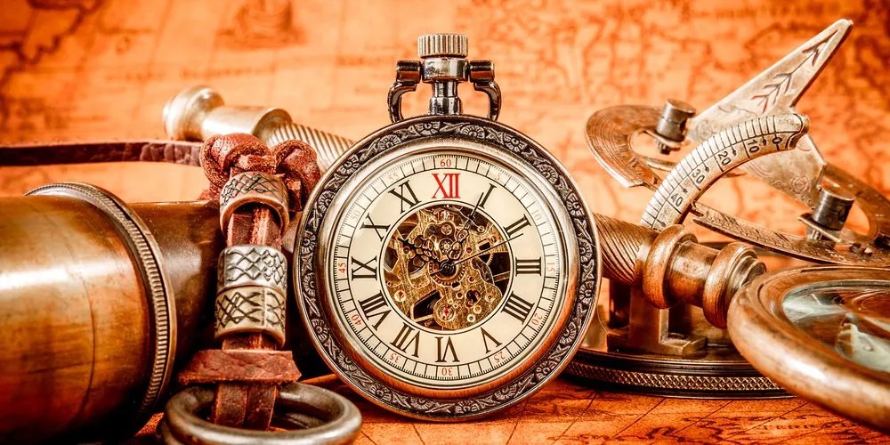 Quadro su tela – Orologi del passato