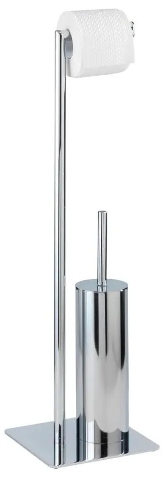 WENKO 18562100 - Scopino WC RECCO 20x71,5 cm cromo lucido