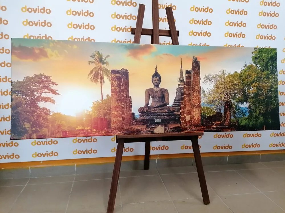 Quadro su tela – Statua di Buddha nel parco Sukhothai