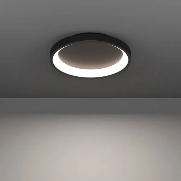 Eglo 901909 - Plafoniera LED RGBW dimmerabile LORETELLO-Z LED/19,6 W/230 V Ø35 cm nero