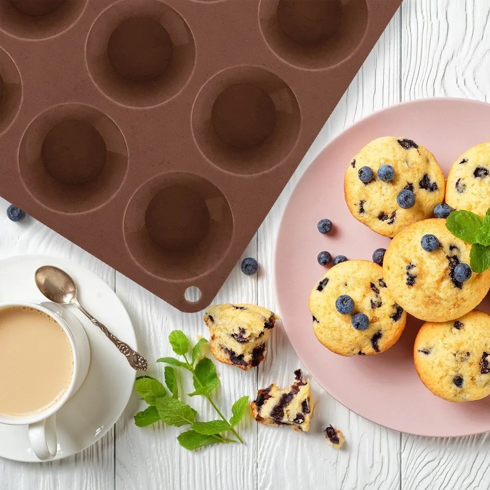 Stampo da forno in silicone per muffin 23,5x29 cm – Orion