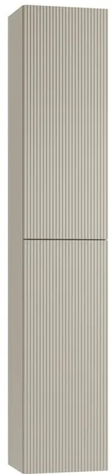 Colonna per mobile bagno Opera 2 ante P 27 x L 30 x H 160 cm laccato opaco sabbia