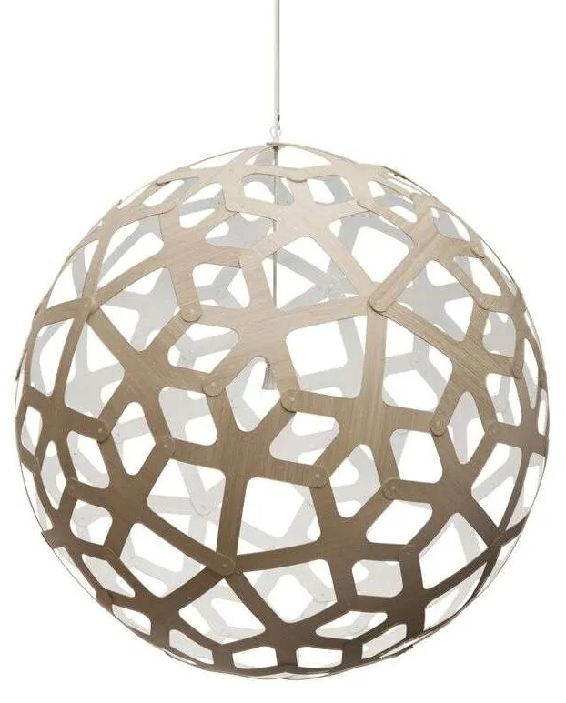 David Trubridge - Coral Lampada a Sospensione Ø120 Bianco 1 Lato David Trubridge