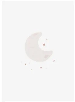 Poster Decorativo (50x70 cm) Mese Bambini Gardenia Bianco - Sklum