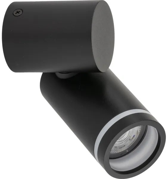Faretto da parete JET SET 1xGU10/10W/230V nero