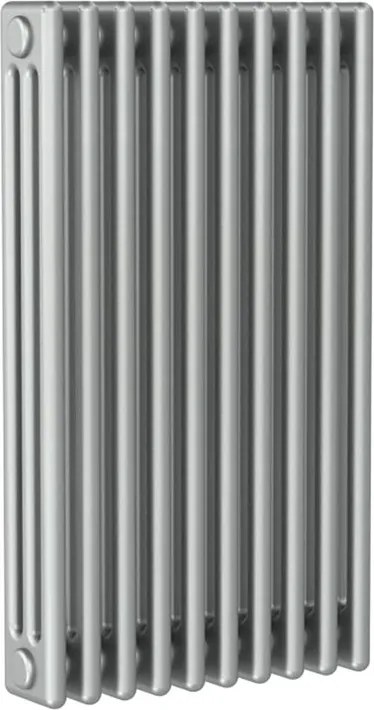 Termosifone in acciaio tubolare 3 colonne 10 elementi interasse 813 mm ERCOS Comby grigio