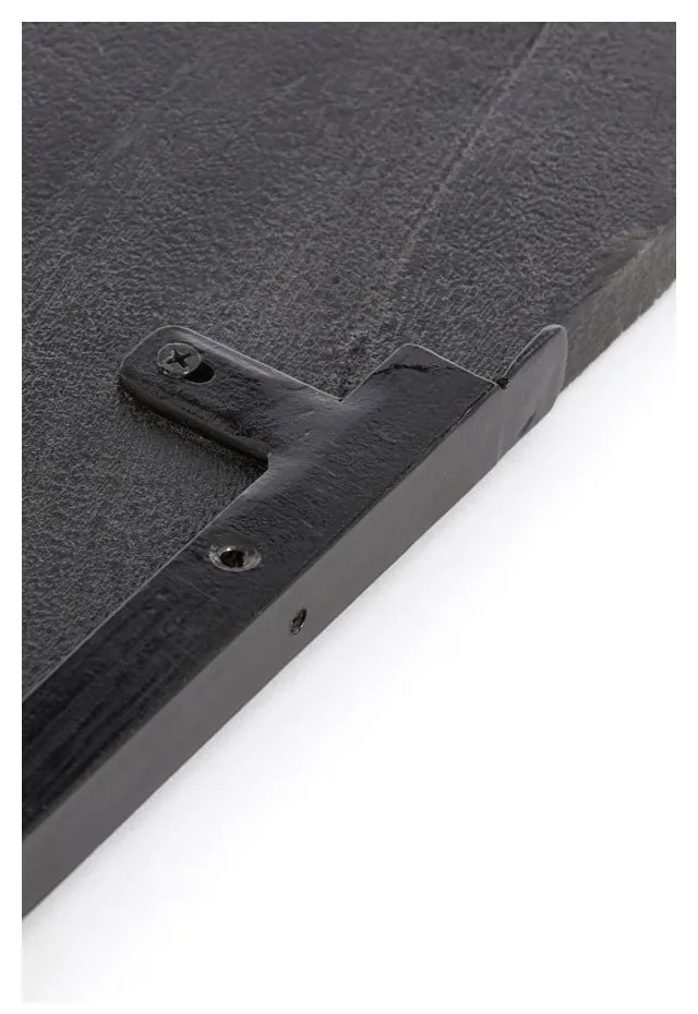 Mensola in legno di mango nero 70 cm Ginosa - Light &amp; Living