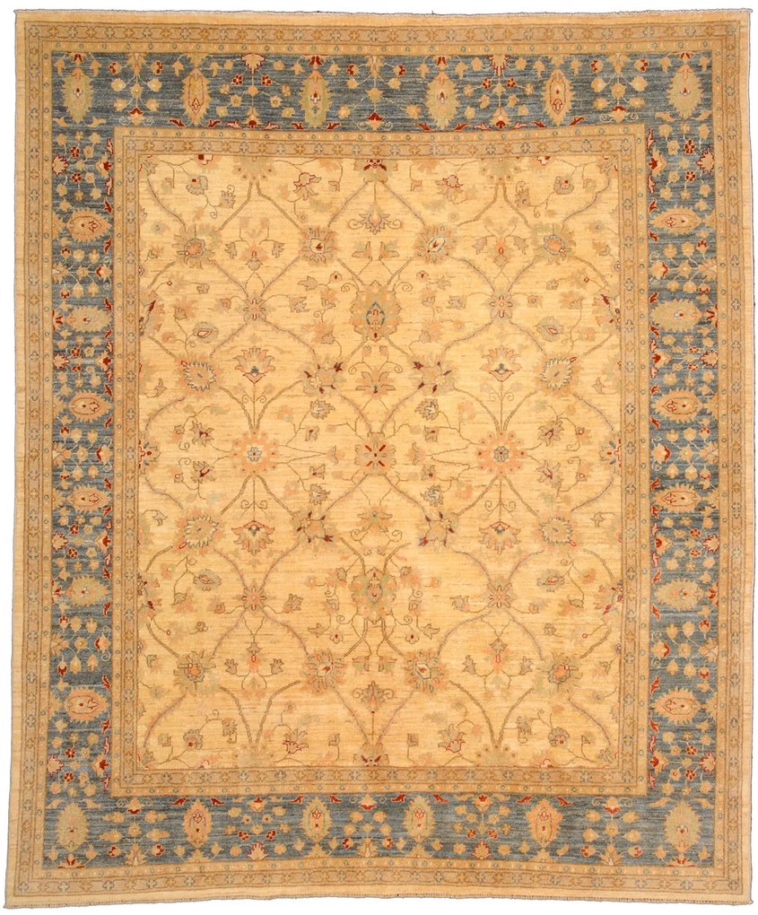 Ziegler Tappeto orientale 250x290 Beige (Pakistan) Annodato A Mano