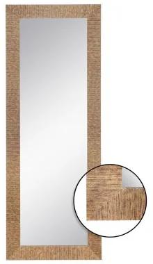 Specchio da parete 55 x 1,5 x 152 cm Dorato DMF
