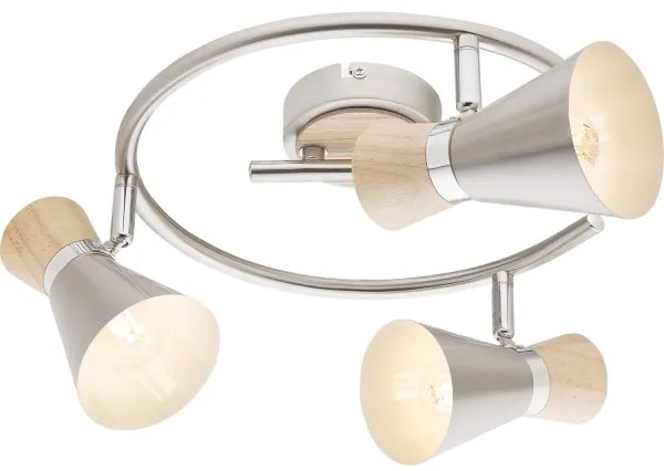 Globo 54807-3 - Faretto AERON 3xE14/25W/230V