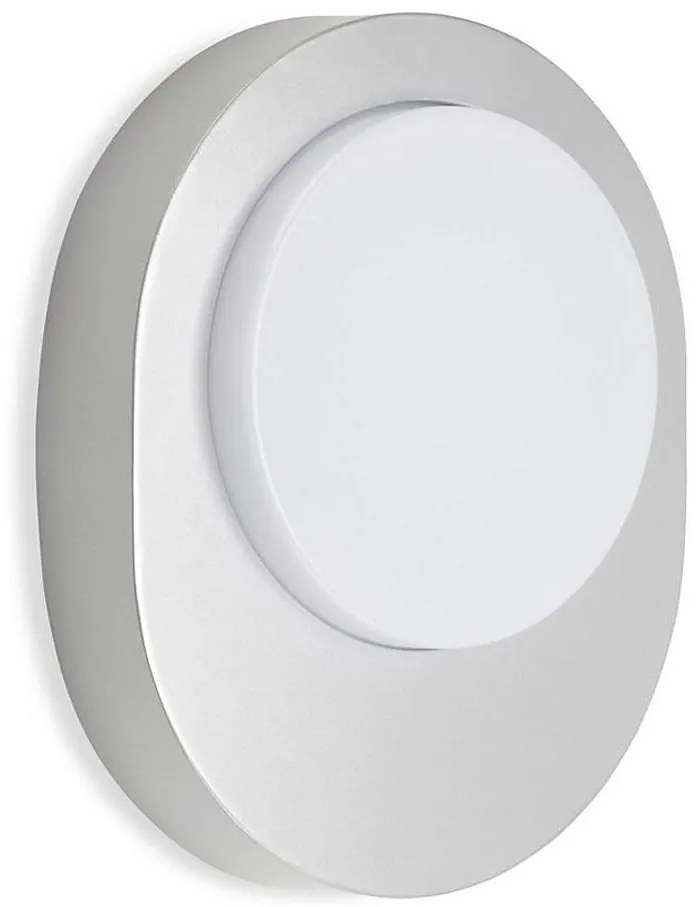 Telefunken 312004TF - Applique a LED da esterno LED/8W/230V IP44 argento
